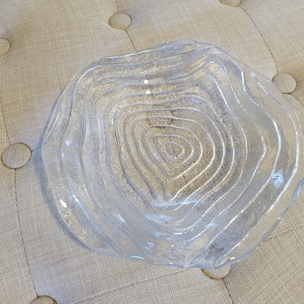 Tritschler Winderhalder German Shell Swirl Bowl - 24% Lead Crystal